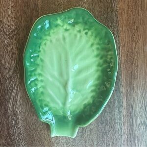 Lettuce/ Cabbage Leaf Spoon Rest NWOT